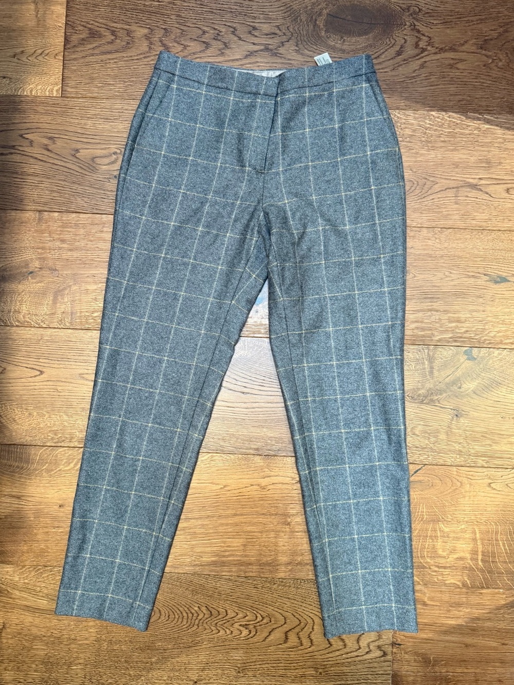 Massimo Dutti Gray Wool Pants